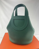 HERMES Taurillon Clemence Swift Vert (green) In-The-Loop 23 Bag W Gold Hardware