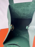 HERMES Taurillon Clemence Swift Vert (green) In-The-Loop 23 Bag W Gold Hardware