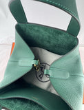 HERMES Taurillon Clemence Swift Vert (green) In-The-Loop 23 Bag W Gold Hardware