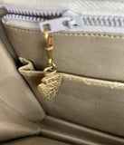 Gucci Tan Crocodile Shoulder Purse Gold Chain