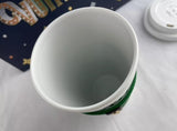 Louis Vuitton Travel Mug Cup Porcelain Coffee Tumbler Monogram Gift Set
