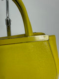 FENDI Lime Leather Mini 2jours Tote