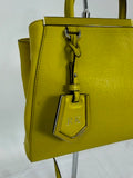 FENDI Lime Leather Mini 2jours Tote