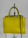 FENDI Lime Leather Mini 2jours Tote