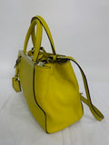 FENDI Lime Leather Mini 2jours Tote