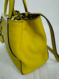 FENDI Lime Leather Mini 2jours Tote