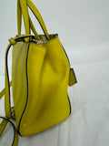 FENDI Lime Leather Mini 2jours Tote