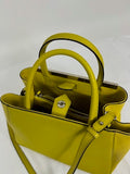 FENDI Lime Leather Mini 2jours Tote