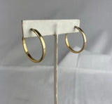 Celine Gold Plated Hoop Earrings