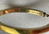 Celine Gold Plated Hoop Earrings