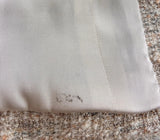 Mira Zwillinger Beige Tweed Sequin Trim Blazer Set Size M