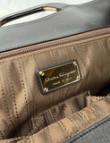 Salvatore Ferragamo Brown Animal Print Calf Hair Large Tote