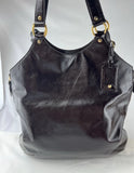 Yves Saint Laurent Patent Metropolis Tote Bag