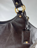 Yves Saint Laurent Patent Metropolis Tote Bag