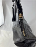 Yves Saint Laurent Patent Metropolis Tote Bag