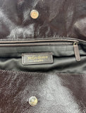 Yves Saint Laurent Patent Metropolis Tote Bag