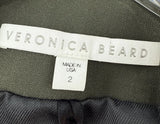 Veronica Beard Dickey Green Blazer Size 2