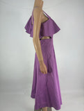 Veronica Beard Purple Maxi Beilla Dress Size 4