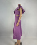 Veronica Beard Purple Maxi Beilla Dress Size 4
