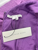 Veronica Beard Purple Maxi Beilla Dress Size 4