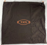 TOD’S Black Studded Leather Shoulder Bag With Dust Bag