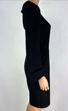 Thierry Mugler Wool Black Dress Size 36