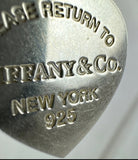 Tiffany & Co Return To Tag Heart Pendant Silver 925 SV925