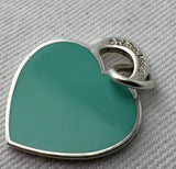 Tiffany & Co Return To Tag Heart Pendant Silver 925 SV925