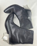 Golden Goose Star Black Leather Ankle Boots Size 37