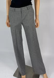 Chloé Gray Wool Flared Leg Trousers Size 36 / US 4