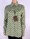 Etro Fitted Micro-floral Printed Button Down Size 48